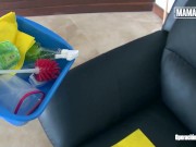 Skinny Babe Sofia Candela Hot Close Up Fuck With Her Client After Cleaning His House - MAMACITAZ 9/16