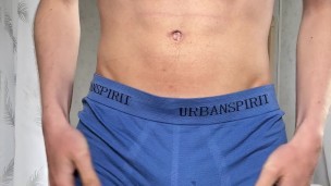 British Lad Tries on Boxers