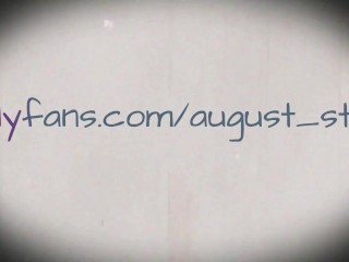 Multiple orgasms from my thick 9 inch dildo