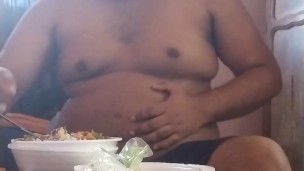 Eating 1.5kg of food