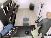 LOAN4K. Lady with hot round tits gets sum of money borrowed after sex 2/16