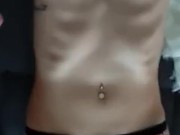 given the weather outside, a good blowjob is required and I cum on her small tits 13/16