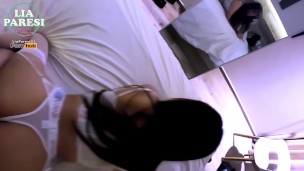 Chica morena con gran culo cogida en motel