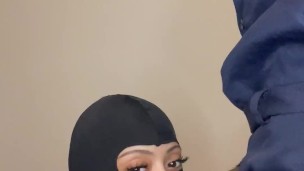 security guard at my condo shouldn’t have FUCKED MY THROAT like this 🫣 SUBCRIBE FOR FULL VID