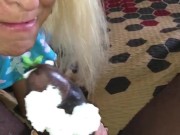 Whip cream on the bbc! 🥇🤯🍆👌🏾🎉👄 5/16