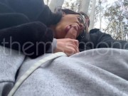 RISKY BLOWJOBS IN THE FOREST 14/16