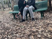 RISKY BLOWJOBS IN THE FOREST 4/16