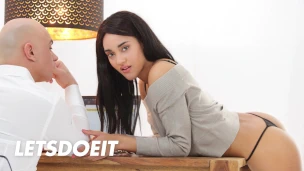 WHITEBOXXX – Petite Latina Agatha Vega First Time Anal With A Huge Cock – LETSDOEIT