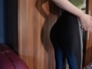 Spandex Tenny**100% Abspritzgarantie für Leggings Liebhaber,German Teen 1/16