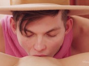 WOWGIRLS Beautiful model Evelin Elle getting fucked by one lucky dude in different positions 8/16