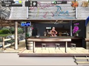 Max's Life Cap 27 - Trio En La Playa Con Mi Amiga y Una Rubia De Grandes Tetas