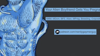 Your Alien Boyfriend Gets You Pregnant! | Erotic Audio For Men