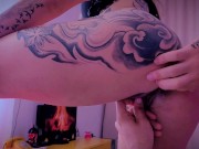 Interrompeu minha Live - Fiz ele gozar 2x no meu cuzinho - Boca - Anal 6/16