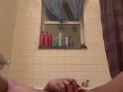 Playing with my pussy late night