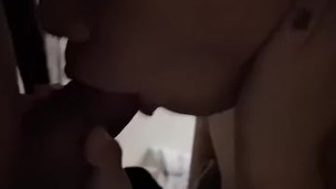 Asian teen Giving Passionate Blowjob ( Part 1 )