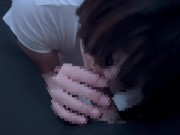 エロい音を立てながら積極的にしゃぶり尽くしてごっくんフェラをする彼女♡ cum in mouth gokkun 1/16