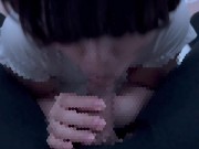 エロい音を立てながら積極的にしゃぶり尽くしてごっくんフェラをする彼女♡ cum in mouth gokkun 10/16