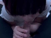 エロい音を立てながら積極的にしゃぶり尽くしてごっくんフェラをする彼女♡ cum in mouth gokkun 13/16