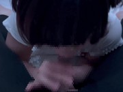 エロい音を立てながら積極的にしゃぶり尽くしてごっくんフェラをする彼女♡ cum in mouth gokkun 15/16