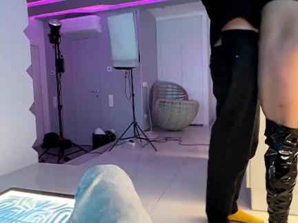 How hard anal smed behind the scenes - a blowjob from a busty blonde - Mila Ray & Oliver Trex is fil