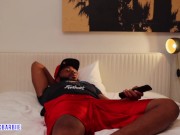 Latina GF gets her man’s attention with her wet pussy!! 2/16