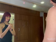 His heavy balls slap me while fucking 1/16