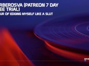 1 hour LOUD Male edging until I'm crying and growling and begging to cum 15/16