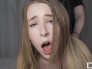 THE HARDEST ORGASM OF HER LIFE - Pretty Teen ROUGH Fucked To Multiple Screaming Orgasms ´ 11/16