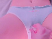 Playing with ice makes her hot! She cums on my fingers 4/16