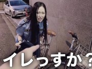 婦警お漏らし!?不審者に説教中、ガマン限界を超えてしまう女警察官ドラマ ｜おしがま,素人,日本人,無修正,おもらし,おしっこ,尿,野外,個撮,コスプレ,警察,美脚,手コキ,射精,フェラ失禁ぶっかけ顔射 16/16