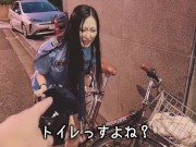 婦警お漏らし!?不審者に説教中、ガマン限界を超えてしまう女警察官ドラマ ｜おしがま,素人,日本人,無修正,おもらし,おしっこ,尿,野外,個撮,コスプレ,警察,美脚,手コキ,射精,フェラ失禁ぶっかけ顔射 8/16