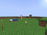 あーけん　50人クラフト　金髪　巨乳　清楚　大学生　 - Screenshot 13 of 16 - Outside