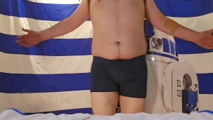 Strip tease and sucking my toy until I cum a HUGE LOAD!!