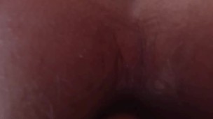 Anal porn dildo in ass