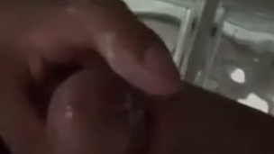 Paja casera en el baño de mi trabajo.