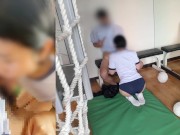 【素人中出し】かわいい日本人とセックス｜生徒を体育館に呼び出して種付する 12/16