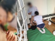 【素人中出し】かわいい日本人とセックス｜生徒を体育館に呼び出して種付する 8/16