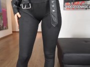 booty brunette does her first video casting 6/16