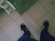 SOMETIMES A NEIGHBOR LIKES TO SUCK MY DICK IN THE ENTRANCE! 4/16