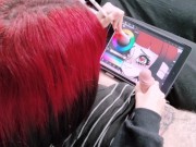 POV Mamando a Apple pênis e levando gozada na boca 5/16