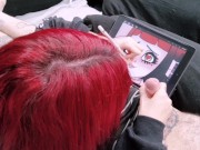 POV Mamando a Apple pênis e levando gozada na boca 7/16