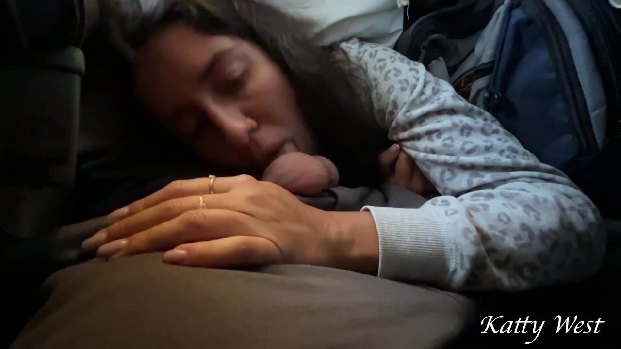 Risky extreme public airplane blowjob - RedTube