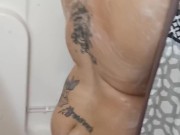 wifey in the shower