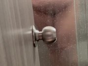 espio a mi vecina mientras se baña y le pruebo sus enormes tetas 6/16