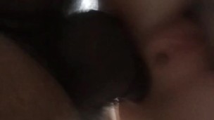 Metiéndole toda la verga a mi muñeca sexual😈