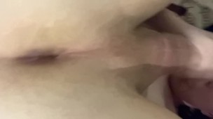Teenage Twink cuming in his own face
