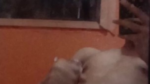 Pinoy hot twink faps his cock on a rainy dayy SOOO HOOTT