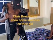 Fucked From Her Bestfriends Strapped on Dildo in the motel 2/16