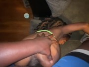 Face down ass up creamy asshole he cum two times raw dogg in my ass omg daddy 1/16