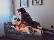 Enjoying Hubby's Big Cock - Maho & Xytan